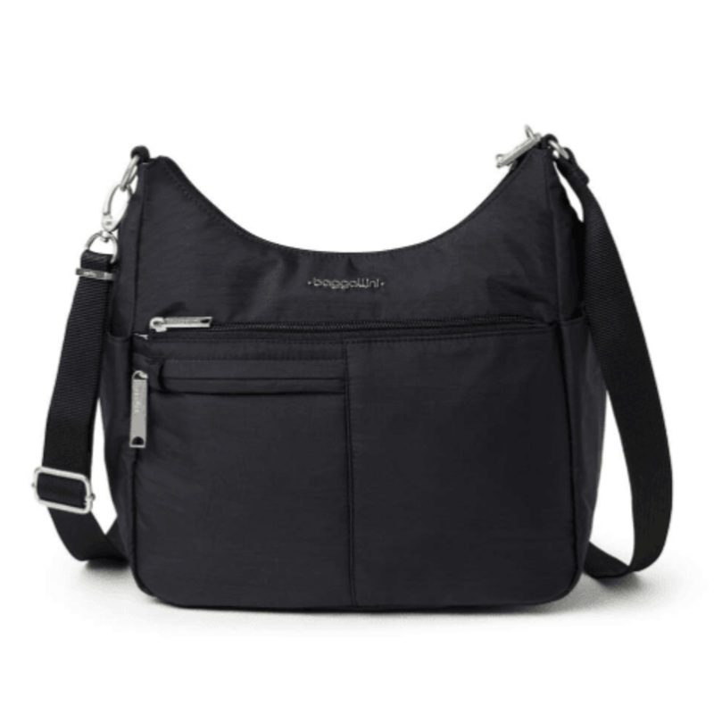 Baggallini Securtex Anti-Theft Free Time Hobo Crossbody
