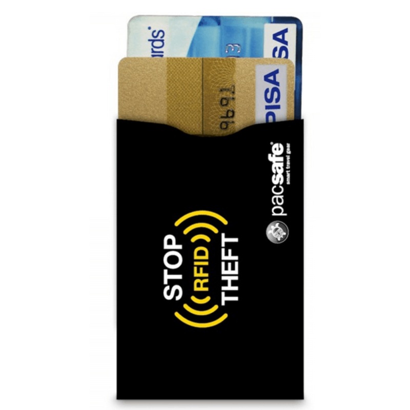Pacsafe RFIDsleeve 25 RFID-Blocking Credit Card Sleeve (2pk)