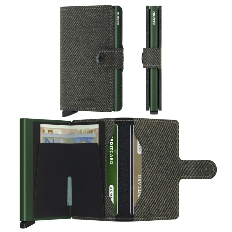 Secrid Miniwallet Compact RFID Wallet - Twist Green