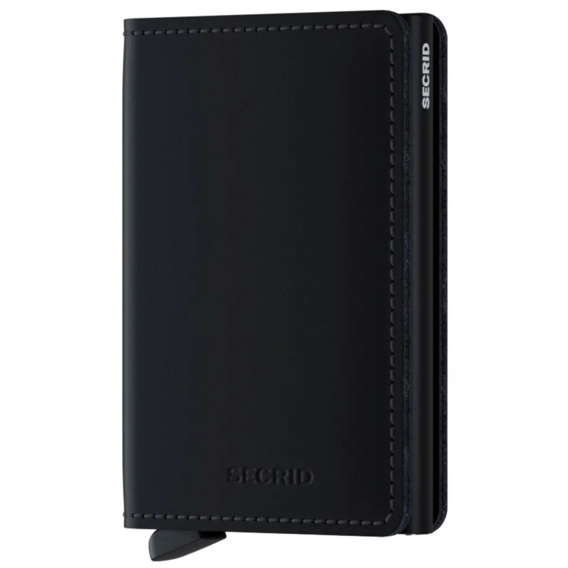 Secrid Slimwallet Compact RFID Wallet - Matte Black