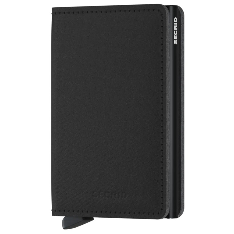 Secrid Slimwallet Compact RFID Wallet - Yard Black