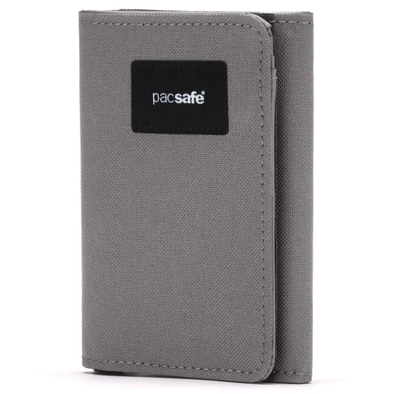 Pacsafe RFIDsafe Trifold Wallet - Stone