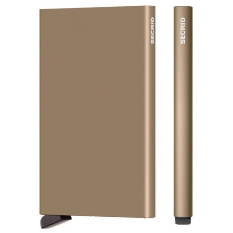 Secrid Cardprotector Compact RFID Card Wallet - Sand