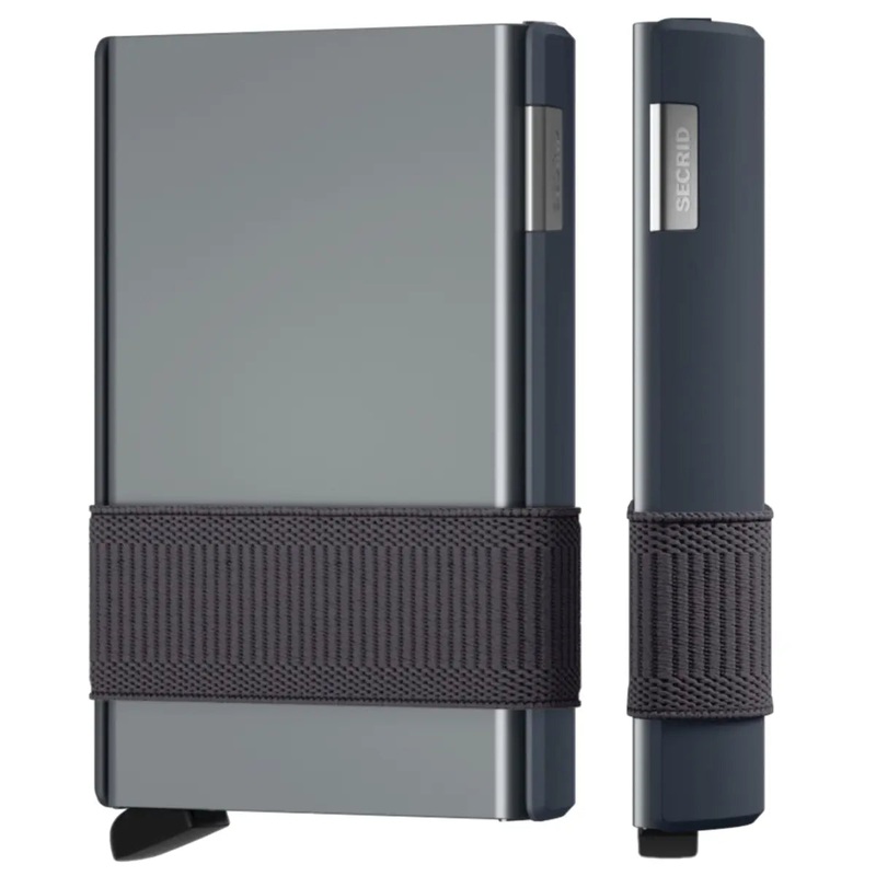Secrid Cardslide Compact RFID Wallet - Charcoal