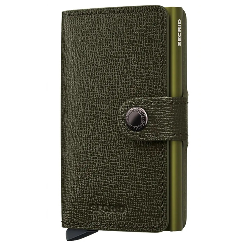 Secrid Miniwallet Compact RFID Wallet - Crisple Kelp