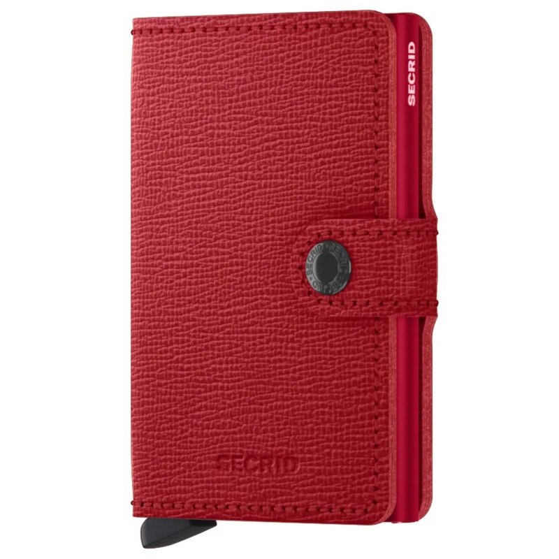 Secrid Miniwallet Compact RFID Wallet - Crisple - Lipstick