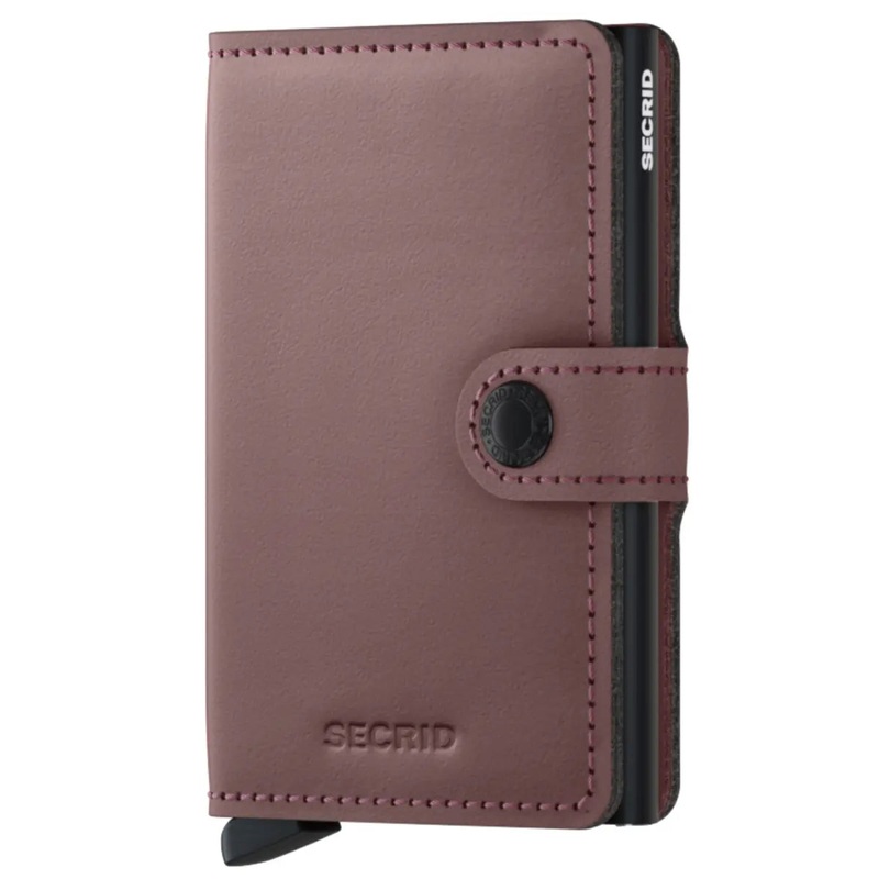 Secrid Miniwallet Compact RFID Wallet - Matte Rose