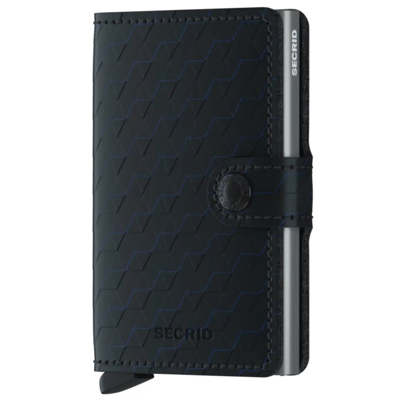 Secrid Miniwallet Compact RFID Wallet - Optical Black Titanium