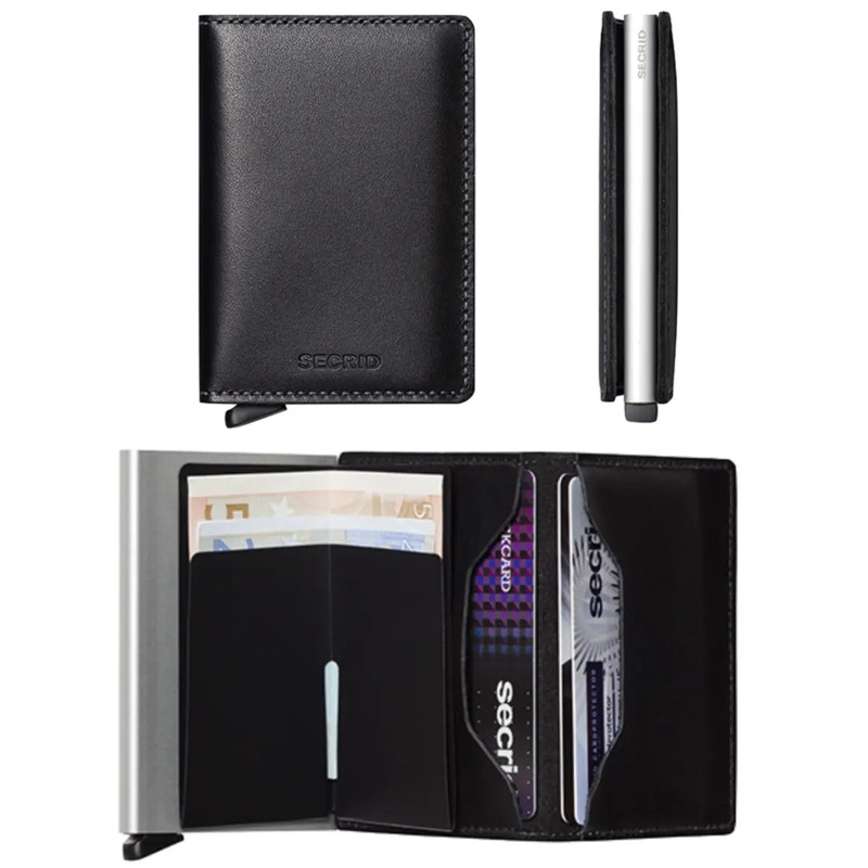 Secrid Slimwallet Compact RFID Wallet - Black