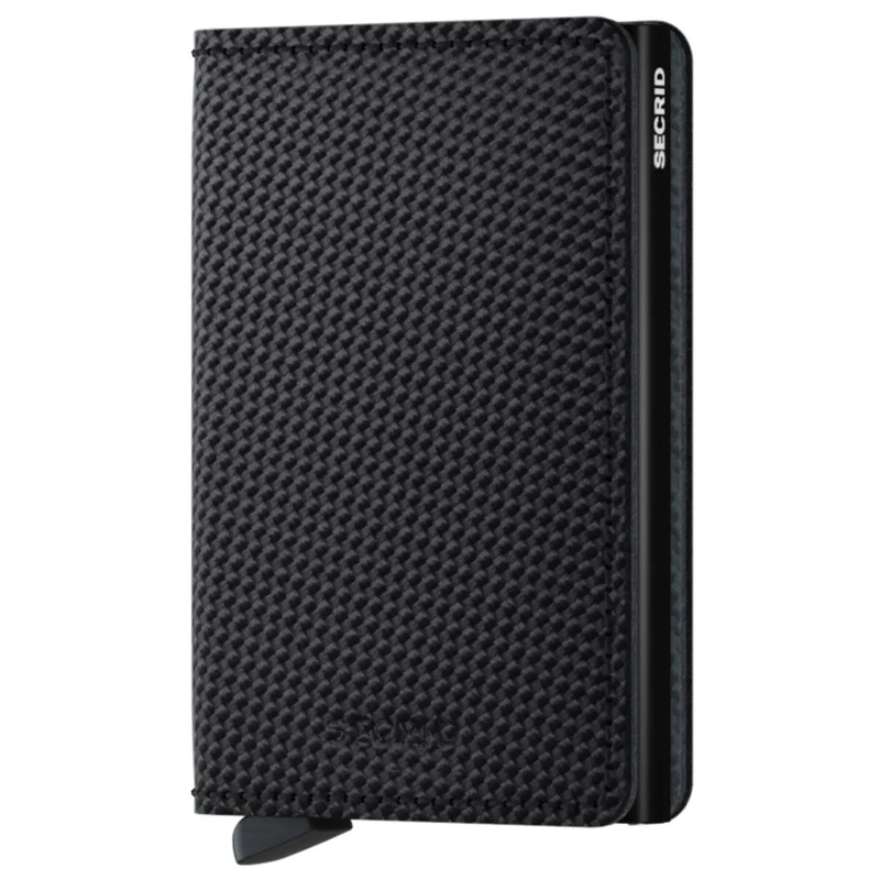 Secrid Slimwallet Compact RFID Wallet - Carbon - Black