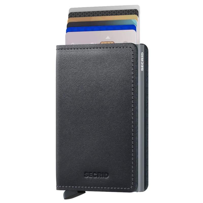 Secrid Slimwallet Compact RFID Wallet - Original Grey