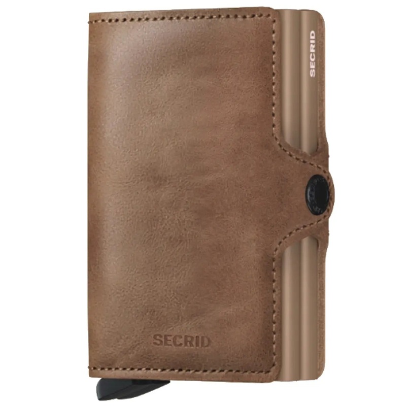 Secrid Twinwallet Compact RFID Wallet - Vintage Taupe