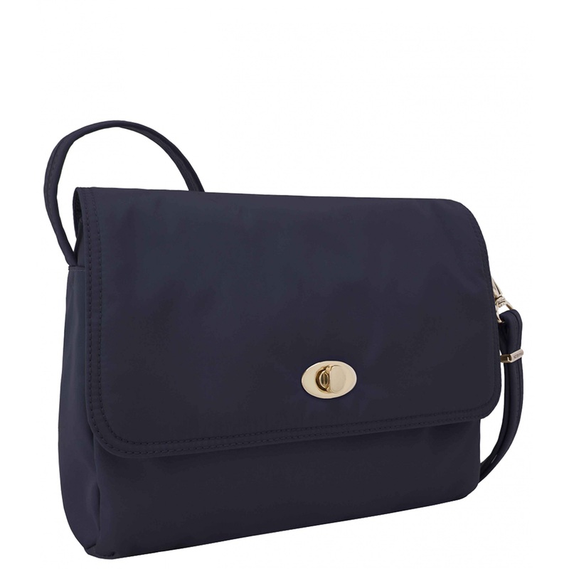 Anti-Theft Tailored E/W Crossbody Bag