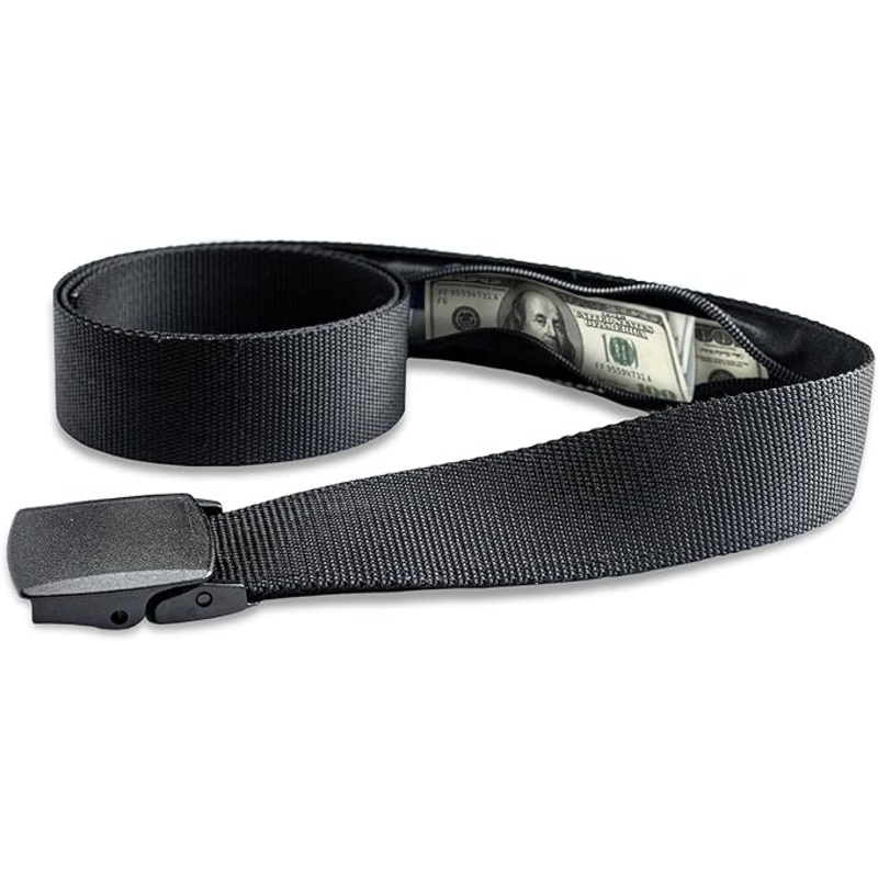 Anti Theft Travel Security Money Belt with Hidden Money Pocket