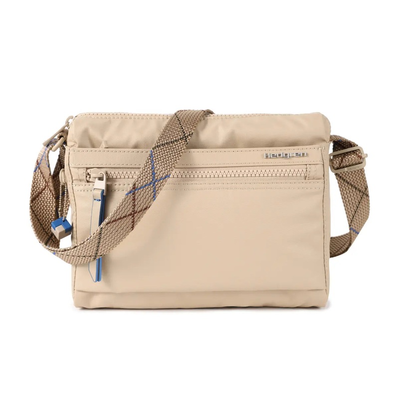 Hedgren EYE Crossbody Bag with RFID Pocket - Creased Safari Beige