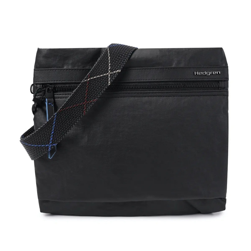 Hedgren FAITH Crossover Shoulder Bag with RFID Pocket - Creased Black