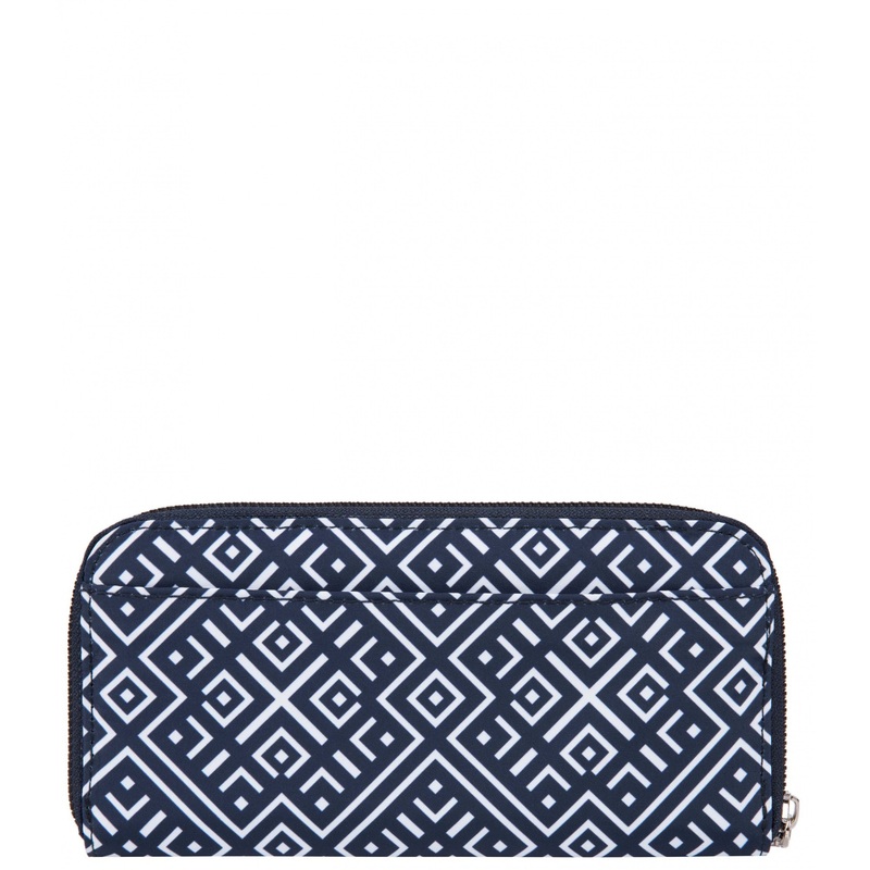 RFID-Blocking Single Zip Wallet