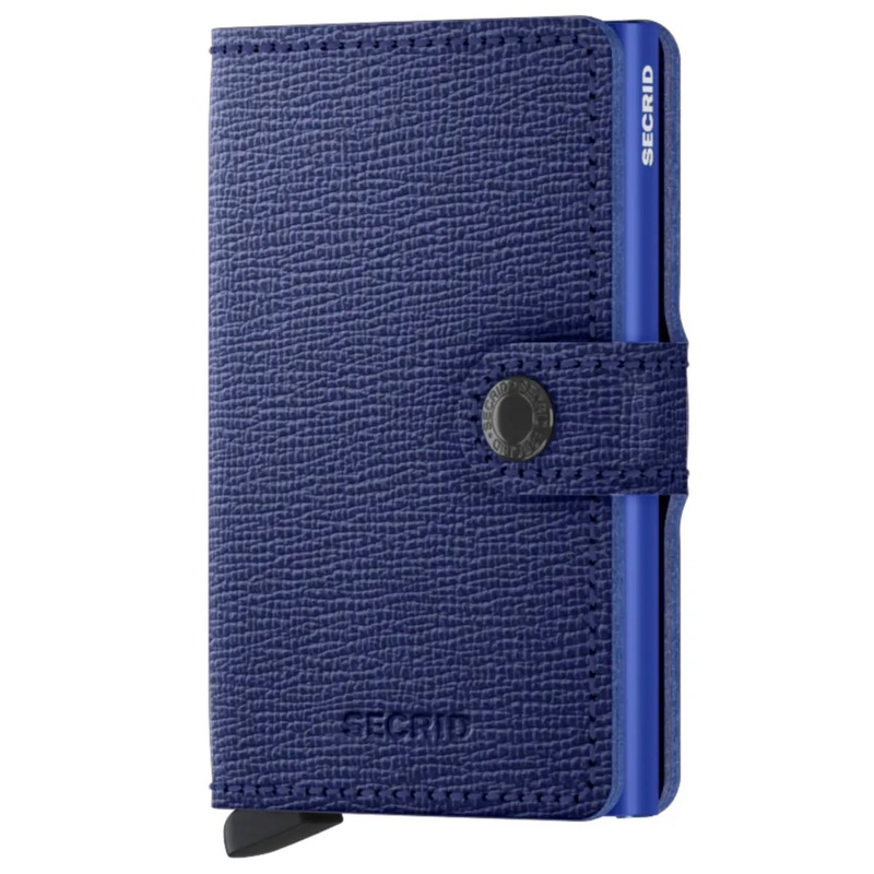 Secrid Miniwallet Compact RFID Wallet - Crisple Cobalt
