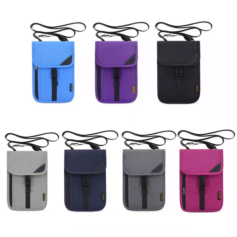 Waterproof RFID Travel Pouch  Anti-Theft Wallet for Aussie Trips