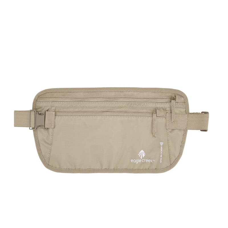 Eagle Creek RFID Blocker Money Belt Deluxe (Tan)