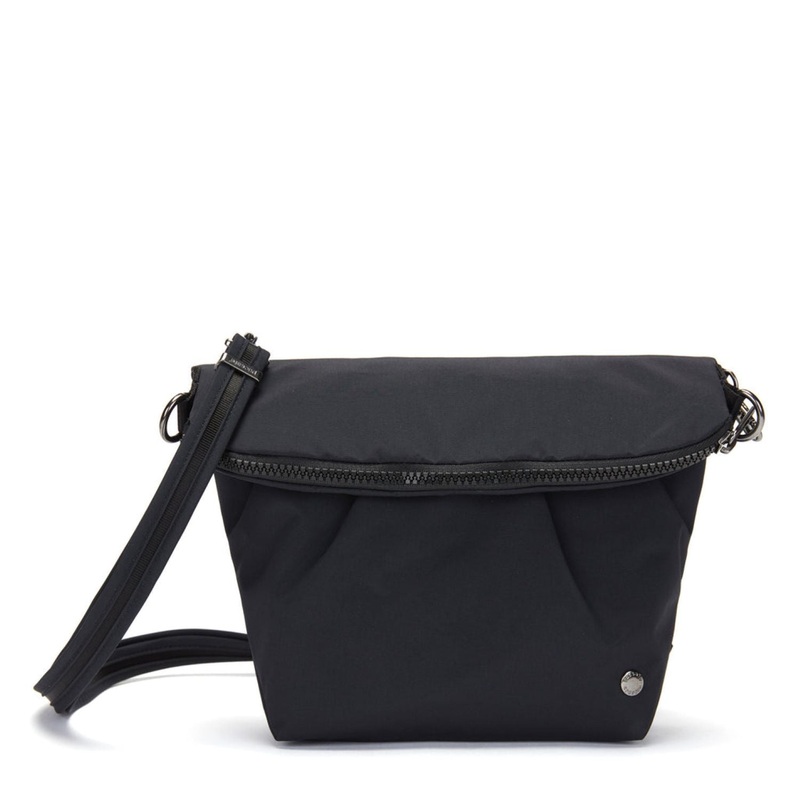 Pacsafe Citysafe CX Convertible Anti-Theft Crossbody Bag (Econyl Black)