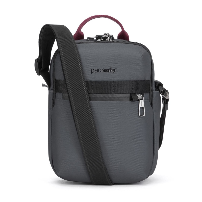 Pacsafe Metrosafe X Anti-Theft Vertical Crossbody Bag (Slate)