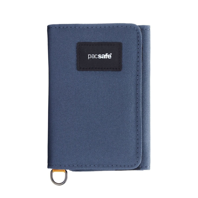 Pacsafe RFIDsafe RFID Blocking Trifold Wallet - Coastal Blue
