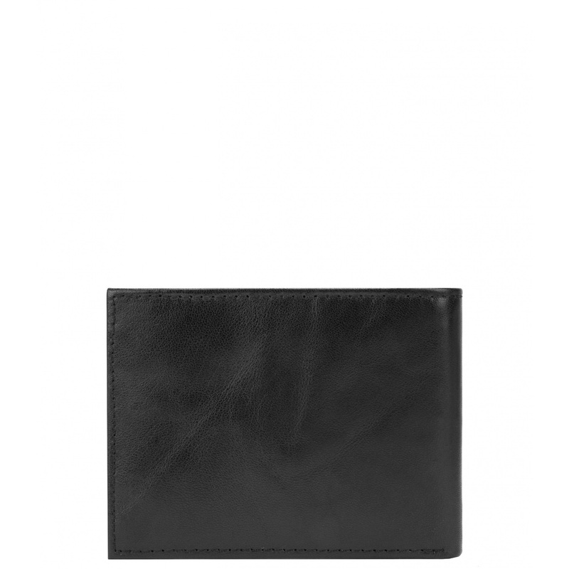 RFID-Blocking Leather Billfold Wallet