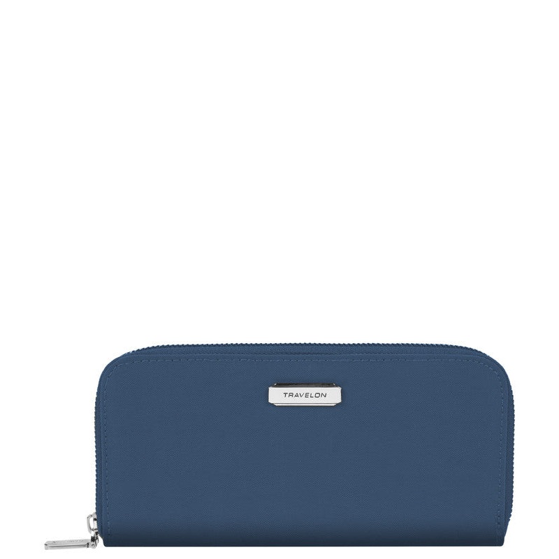 RFID Blocking Single Zip Women's Wallet Ocean