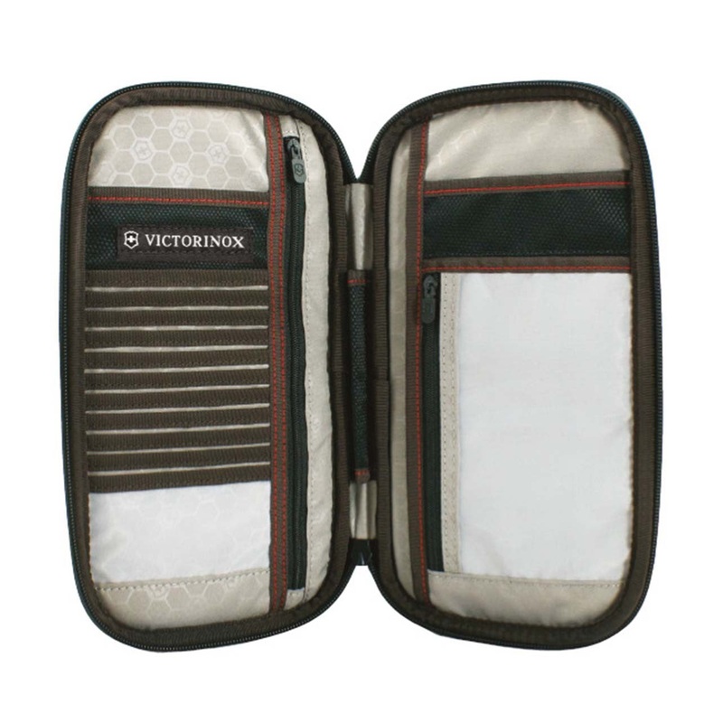 TRAVEL ACCESSORIES 4.0 TRAVEL ORGANIZER WITH RFID PROTECTION BLACK