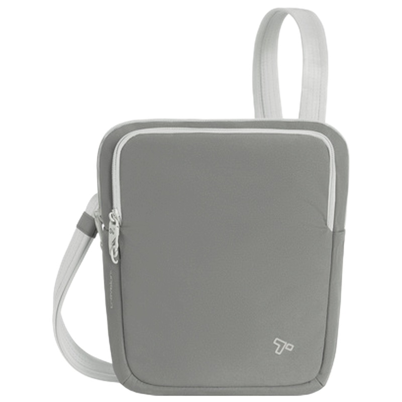 Voyages Anti Theft Slim Crossbody - Granite