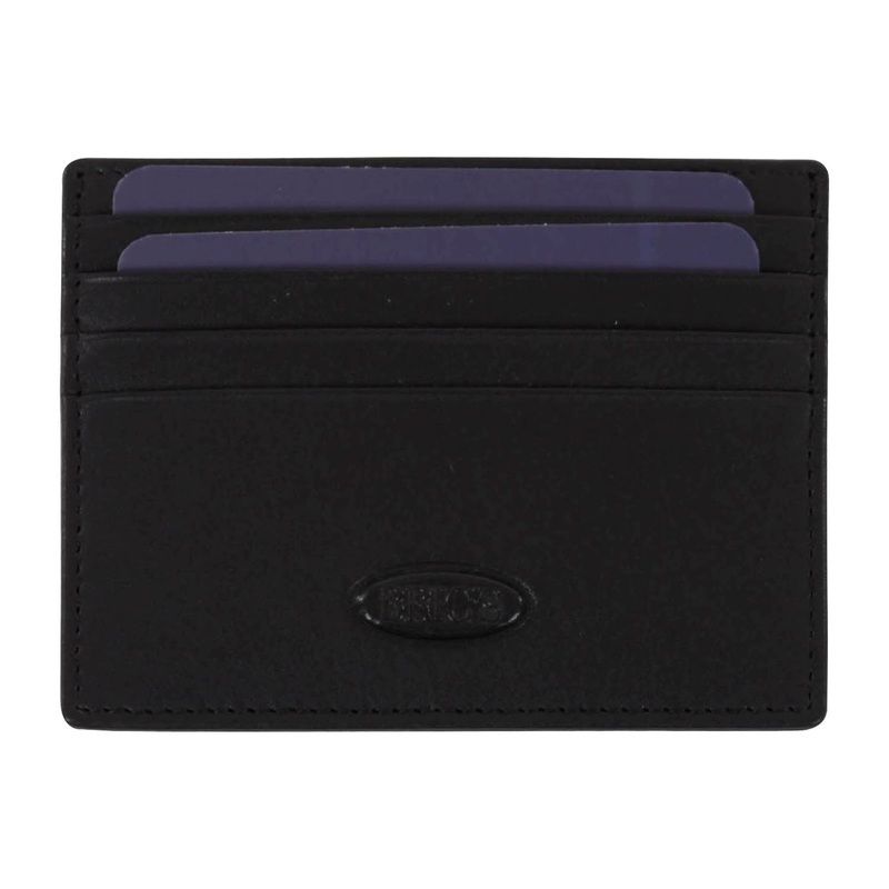 BRIC'S Cervino RFID Slim Card Holder (Black)