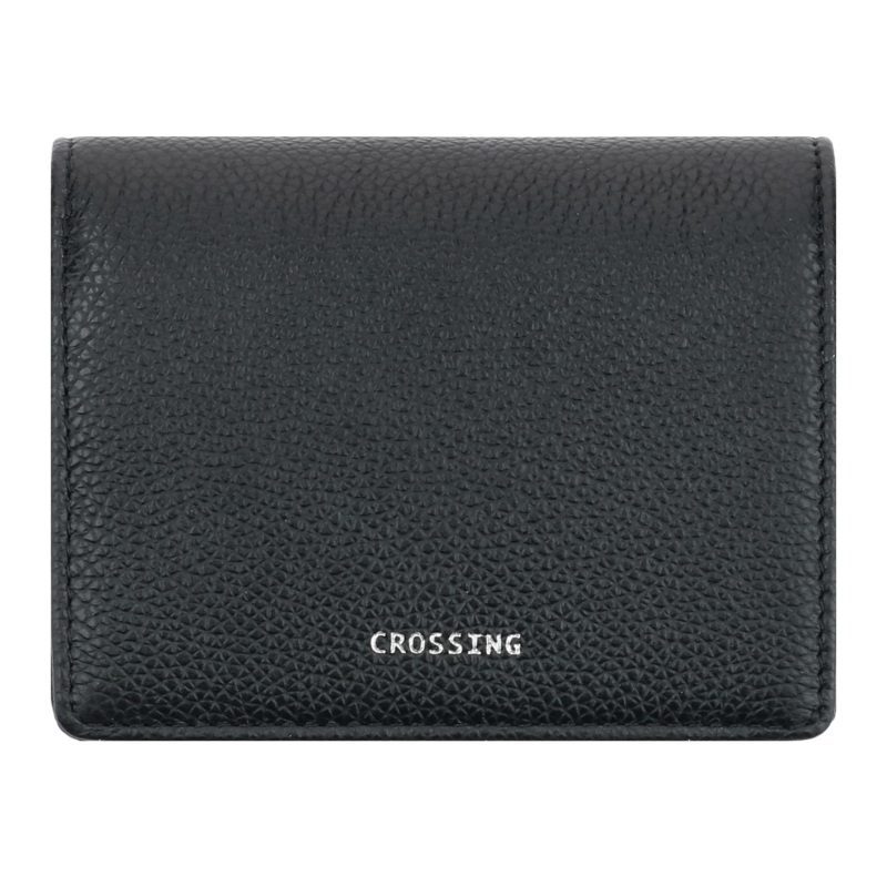 Crossing Milano Small Gusset Wallet Rfid - Black