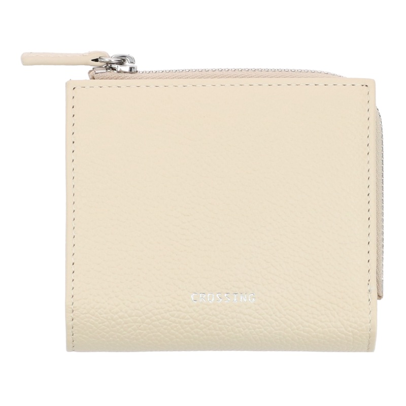 Crossing Milano Small Zip Wallet Rfid - New Sand