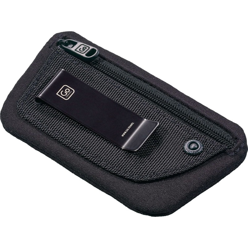 Go Travel The Clip Pouch Rfid (Black)