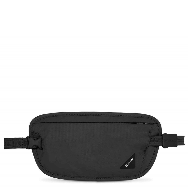 Pacsafe Coversafe X100 RFID Blocking Security Waist Wallet (Black)