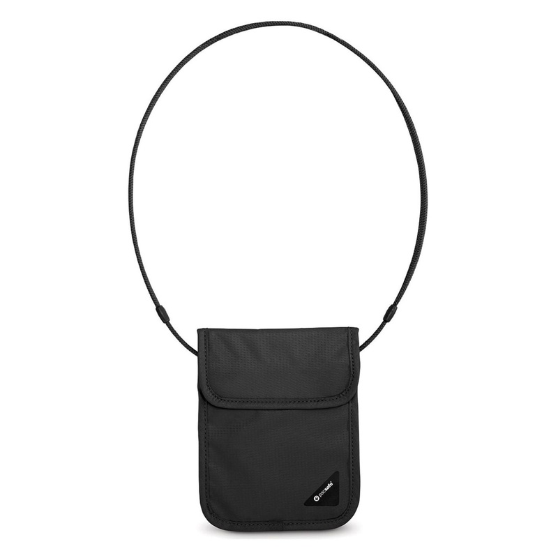 Pacsafe Coversafe X75 RFID Blocking Security Neck Pouch (Black)