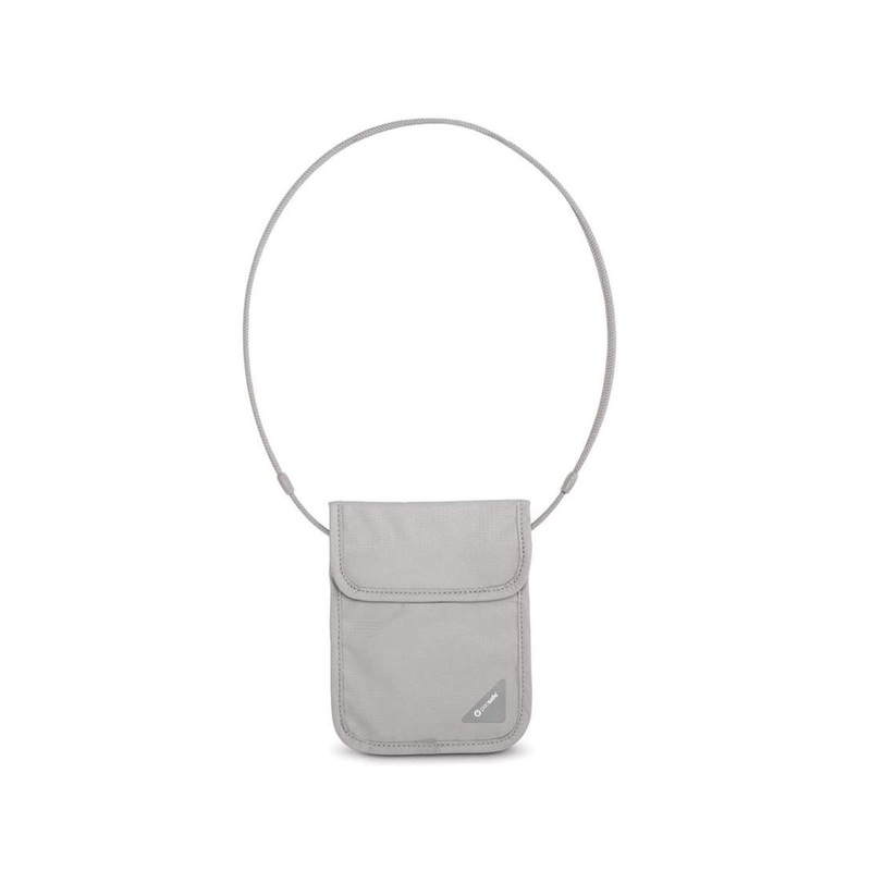 Pacsafe Coversafe X75 RFID Blocking Security Neck Pouch (Grey)