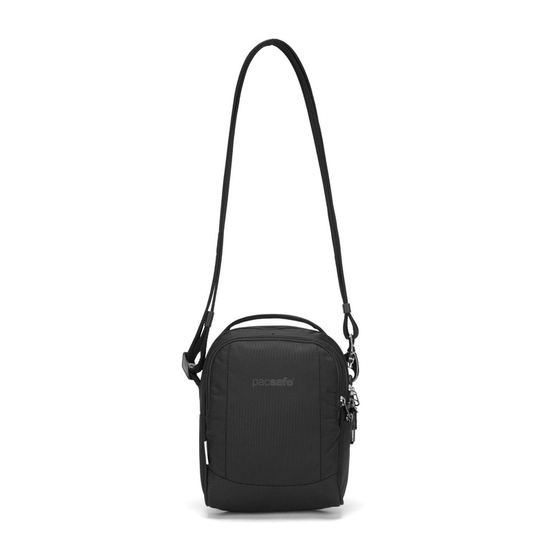 Pacsafe LS100 Anti-Theft Crossbody Bag (Black)