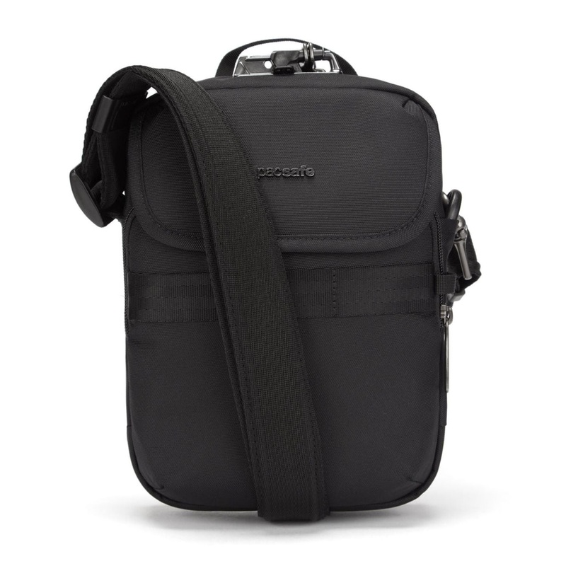 Pacsafe Metrosafe X Anti-Theft Compact Crossbody Bag (Black)