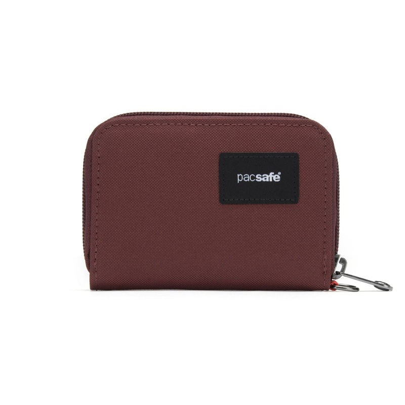 Pacsafe RFIDsafe Card Wallet - Garnet Red