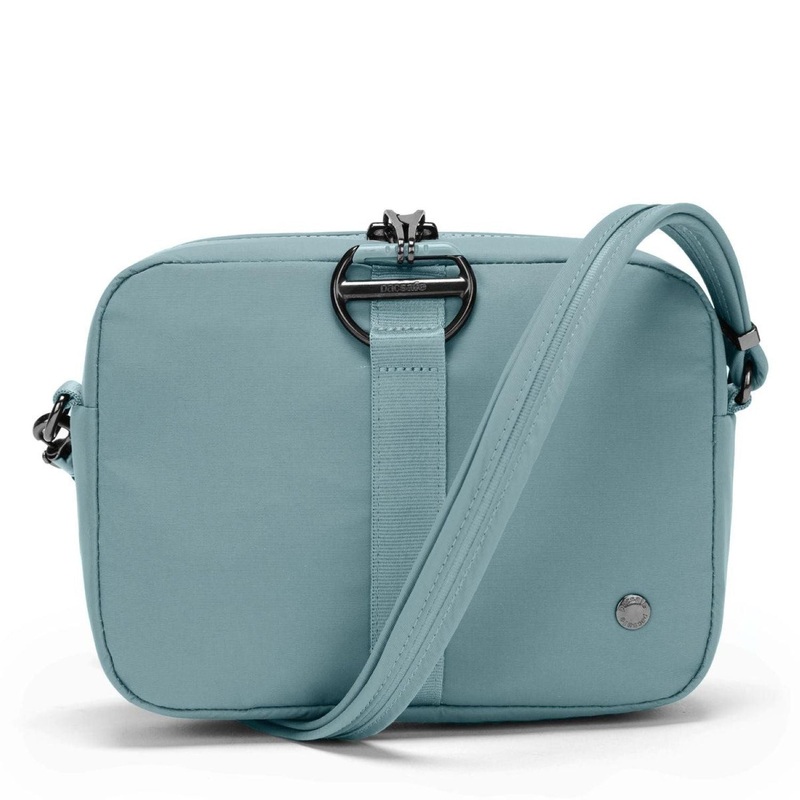 Pacsafe Citysafe CX Anti-Theft Square Crossbody Bag (Econyl Fresh Mint)