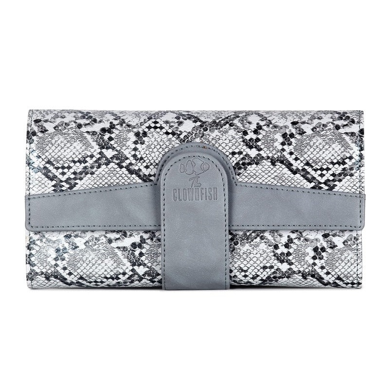 THE CLOWNFISH Coral Womens Wallet Clutch Ladies Purse with Card holders (Beige)