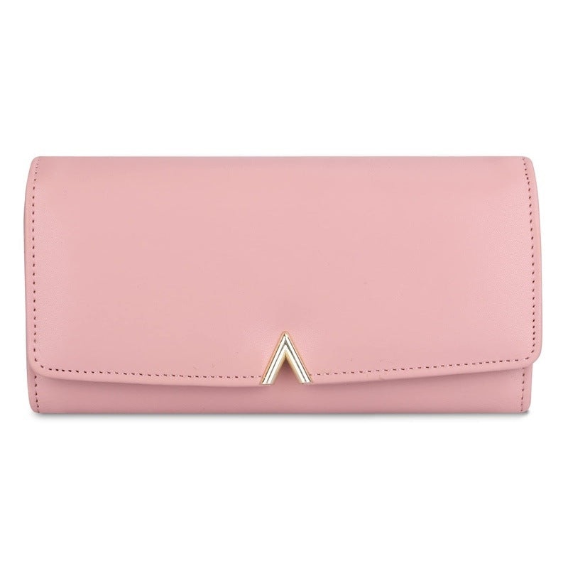 THE CLOWNFISH FashionFinesse Collection Faux Leather Bi-Fold Womens Wallet Clutch Ladies Purse with Multiple Card Slots (Black)
