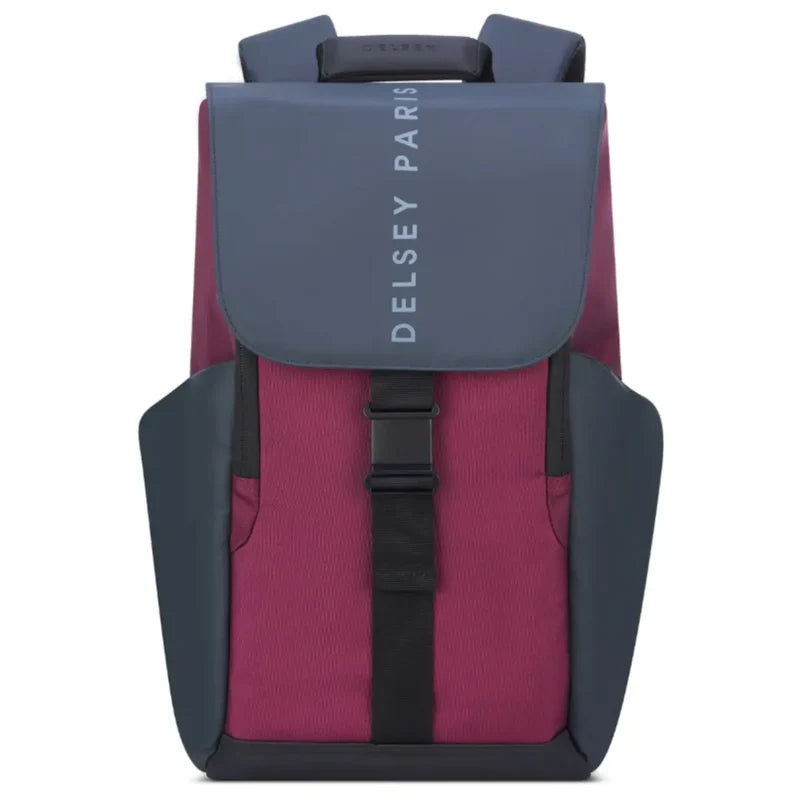 Delsey Securflap 16" Laptop Backpack with RFID