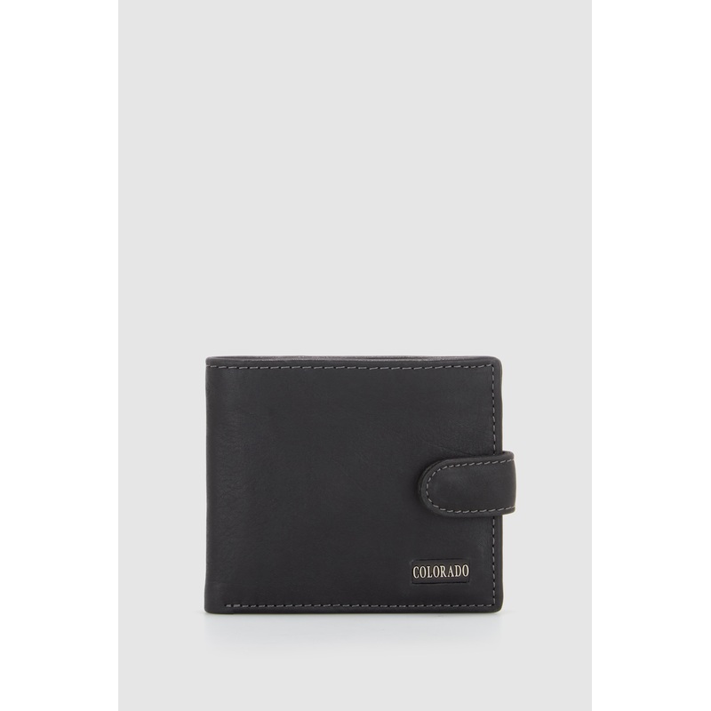 RFID Leather Tab Wallet