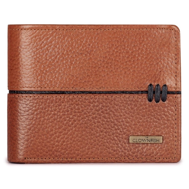 THE CLOWNFISH Bronze Men's Wallet (TCFWGL-GTBRO9)