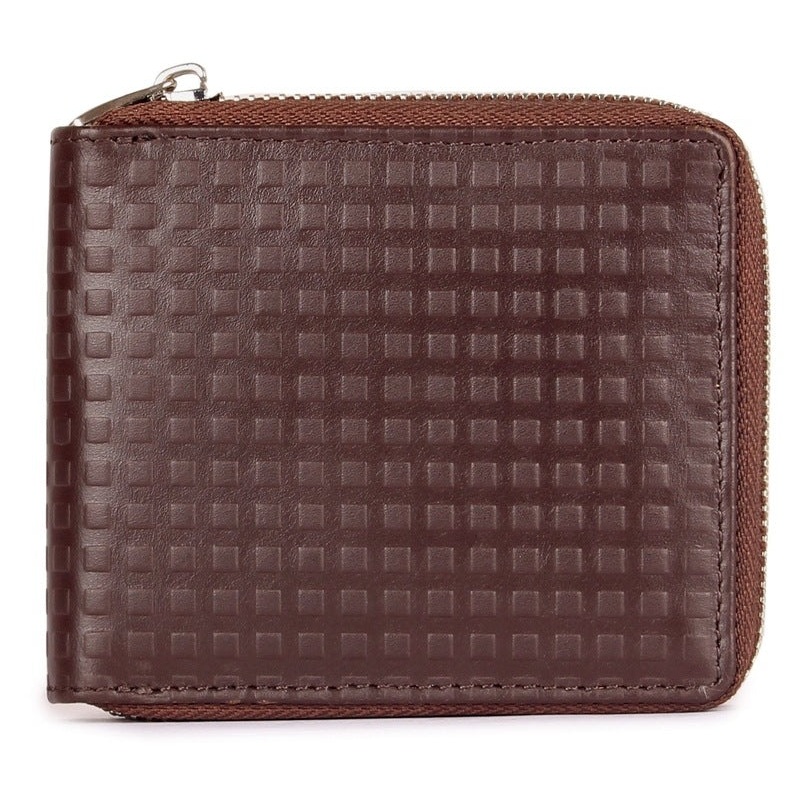 THE CLOWNFISH Brown Men's Wallet - RFID Blocking, Bi-Fold | 6 Compartments | Brown