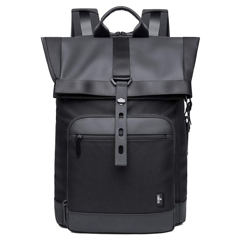 The CLOWNFISH Laptop Backpack - Water Resistant, Anti-Theft | 30L | Black
