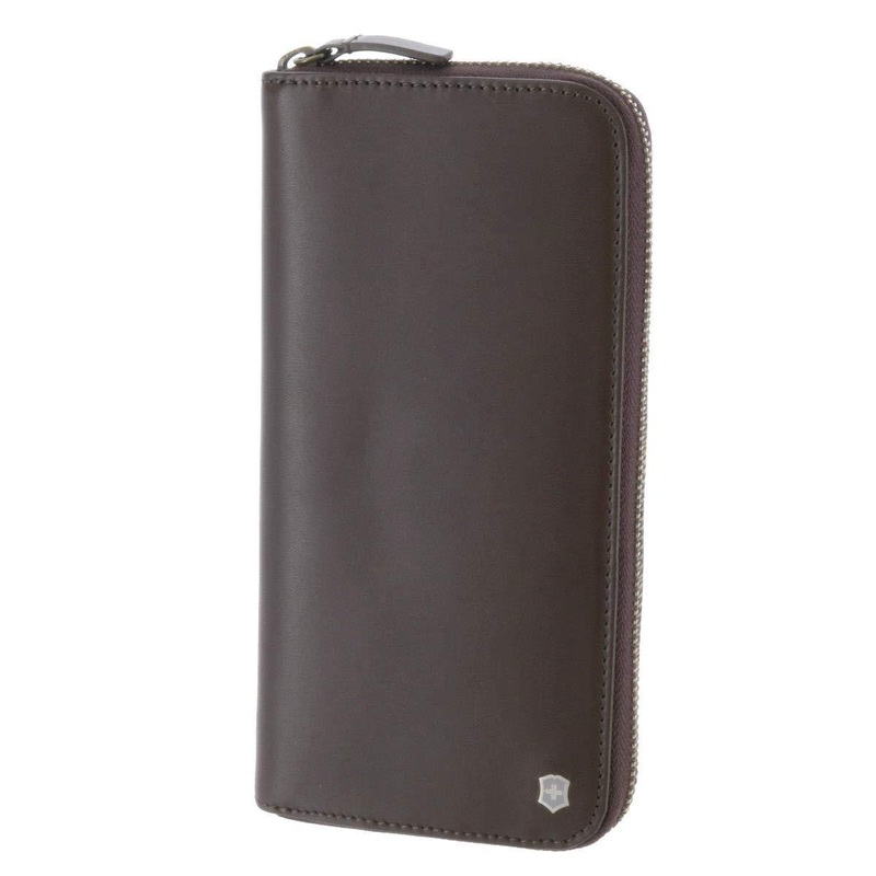 Altius Edge Clavius Zippered Leather Key Case w/RFID Protection